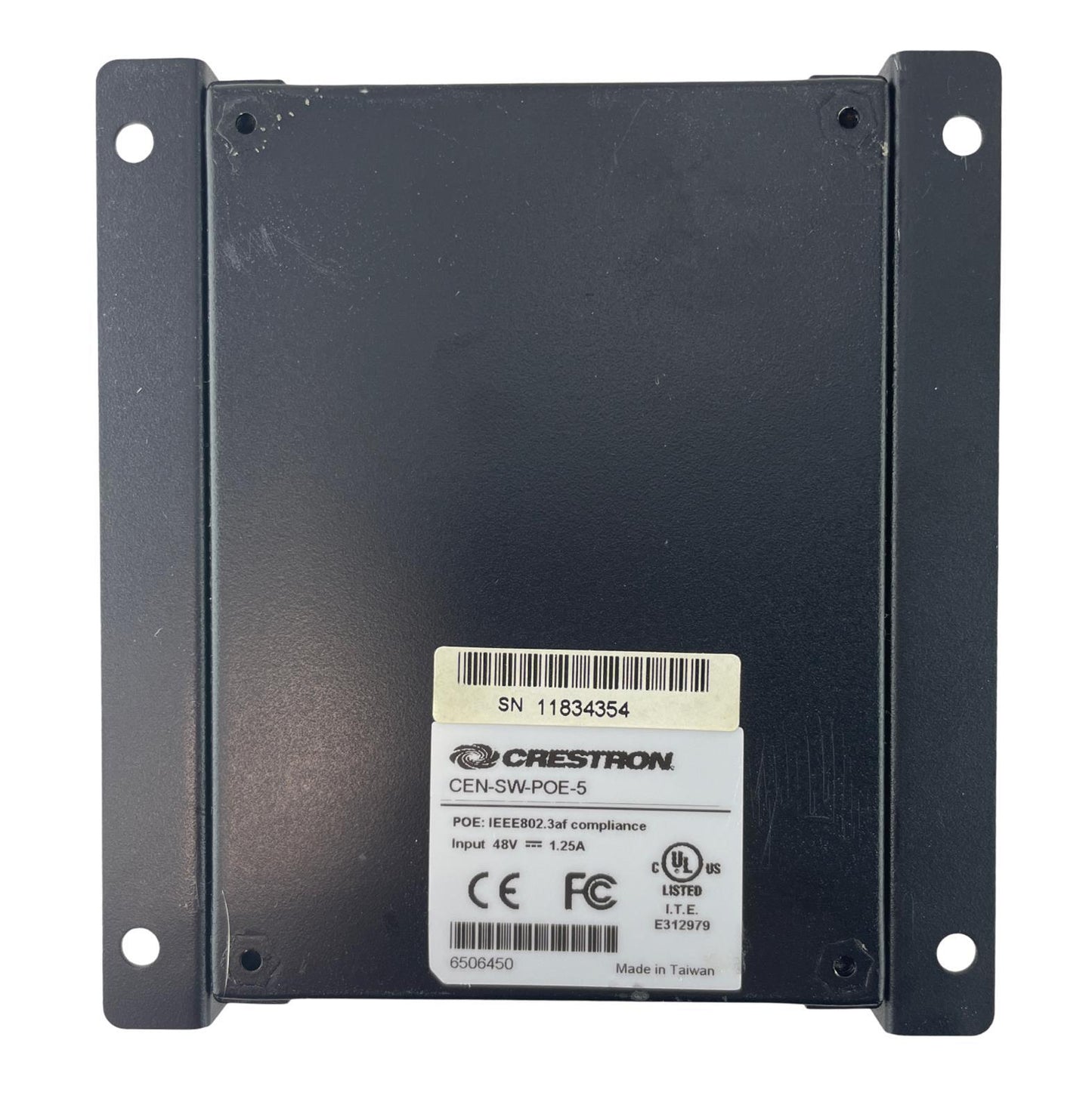 Crestron CEN-SW-POE-5 5-Port PoE Gigabit Power Over Ethernet Switch