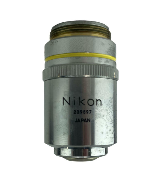 Nikon Plan 10 10x 0.25 160/- Microscope Objective Lens