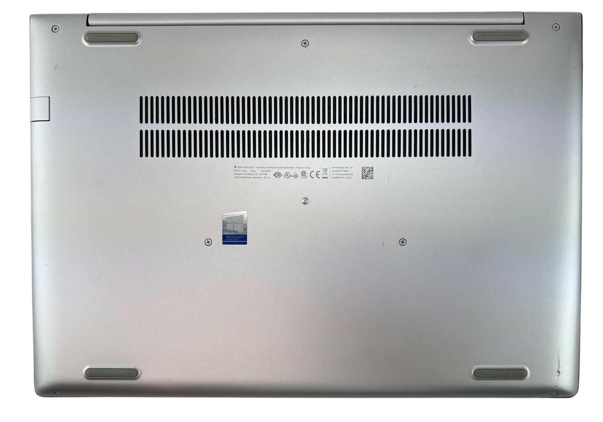 HP ProBook 450 G7 Touch Quad i5-10210U 1.60GHz 256GB SSD 8GB RAM Windows 11 Pro