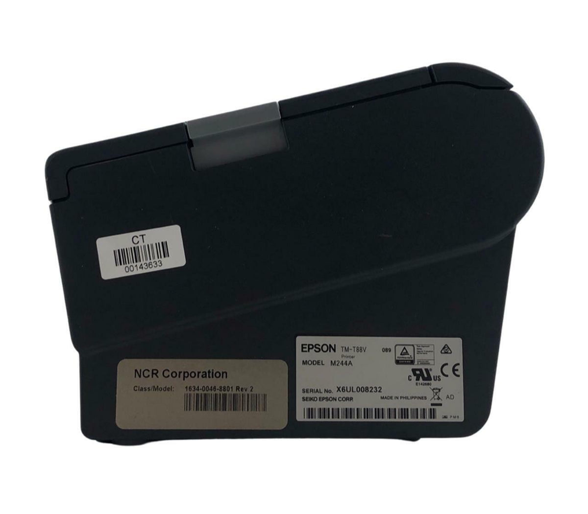 Epson M244A TM-T88V Thermal POS Receipt Printer Serial & USB-B - No AC Adapter