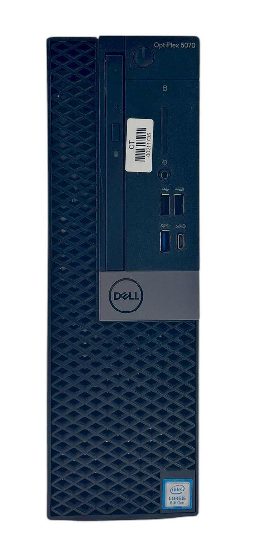 Dell OptiPlex 5070 SFF 3GHz 6-Core i5-8500 500GB SSD 500GB HDD 16GB RAM Win11Pro
