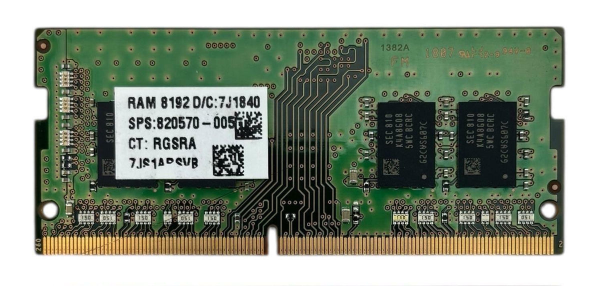 Samsung M471A1K43CB1-CRC 8GB 1Rx8 PC4-2400T DDR4 SODIMM RAM Module