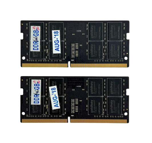 Lot of 2 - Goldkey GKE160SO102408-2666A 16GB DDR4 PC2666 CL19 RAM Memory