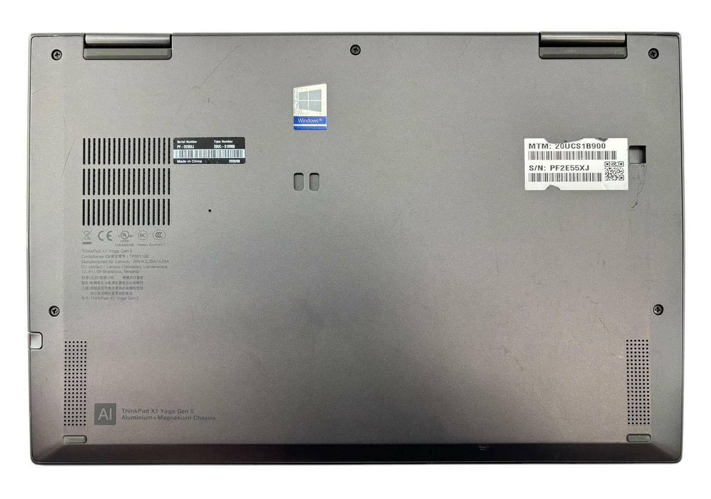 Lenovo ThinkPad X1 Yoga Gen 5 Quad i7-10610U 1.8GHz 512GB SSD 16GB RAM READ LCD