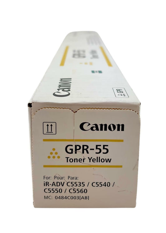 NEW - OEM Canon imageRunner GPR-55 Yellow Toner Cartridge 0484C003(AB)