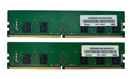 Lot of 2 - SK Hynix HMA81GR7CJR8N-VK 8GB 1Rx8 PC4-2666V DDR4 ECC Server RAM