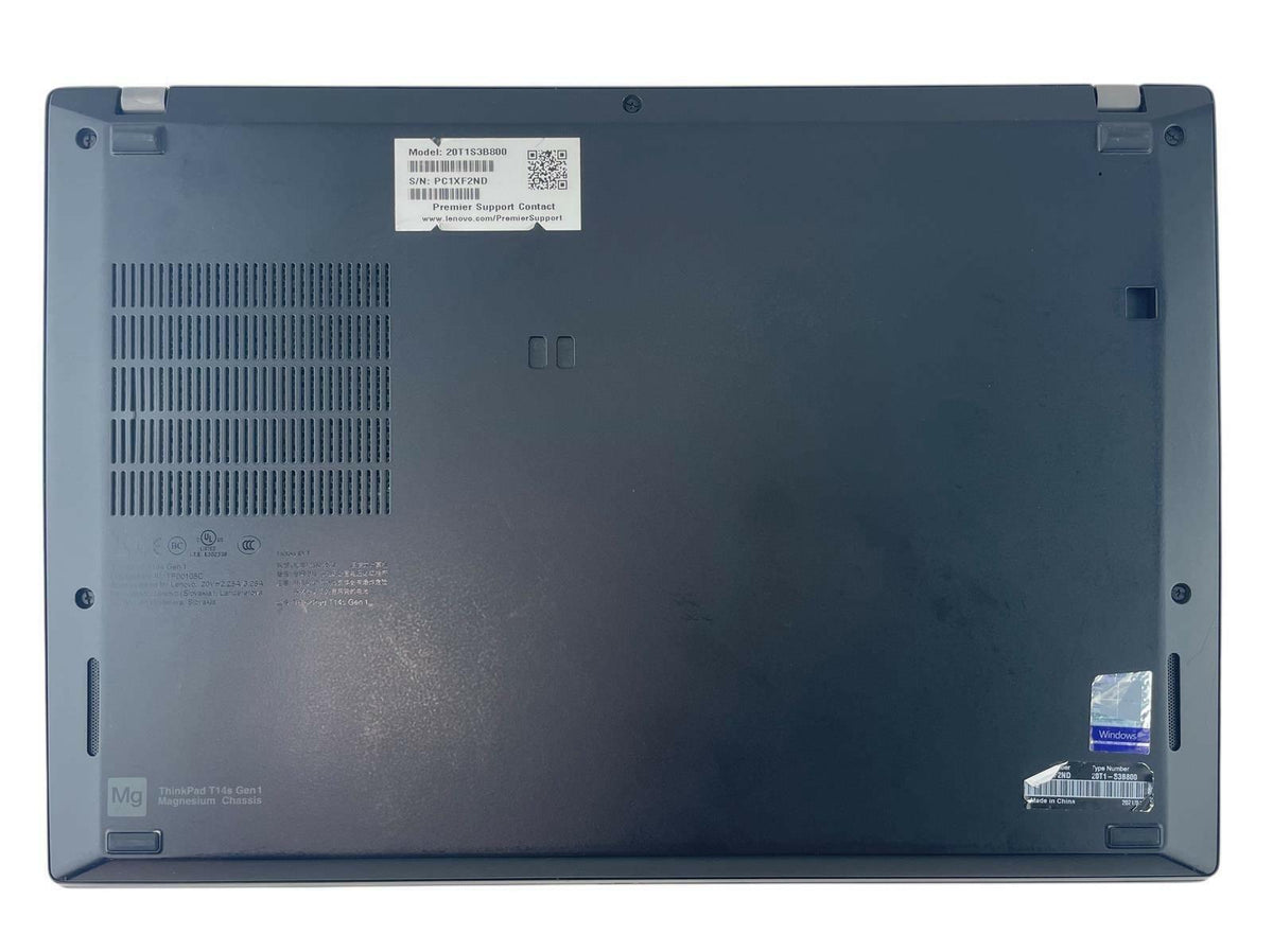 Lenovo ThinkPad T14s Gen 1 Quad Core i7-10510U 1.80GHz 256GB SSD 8GB RAM Win11