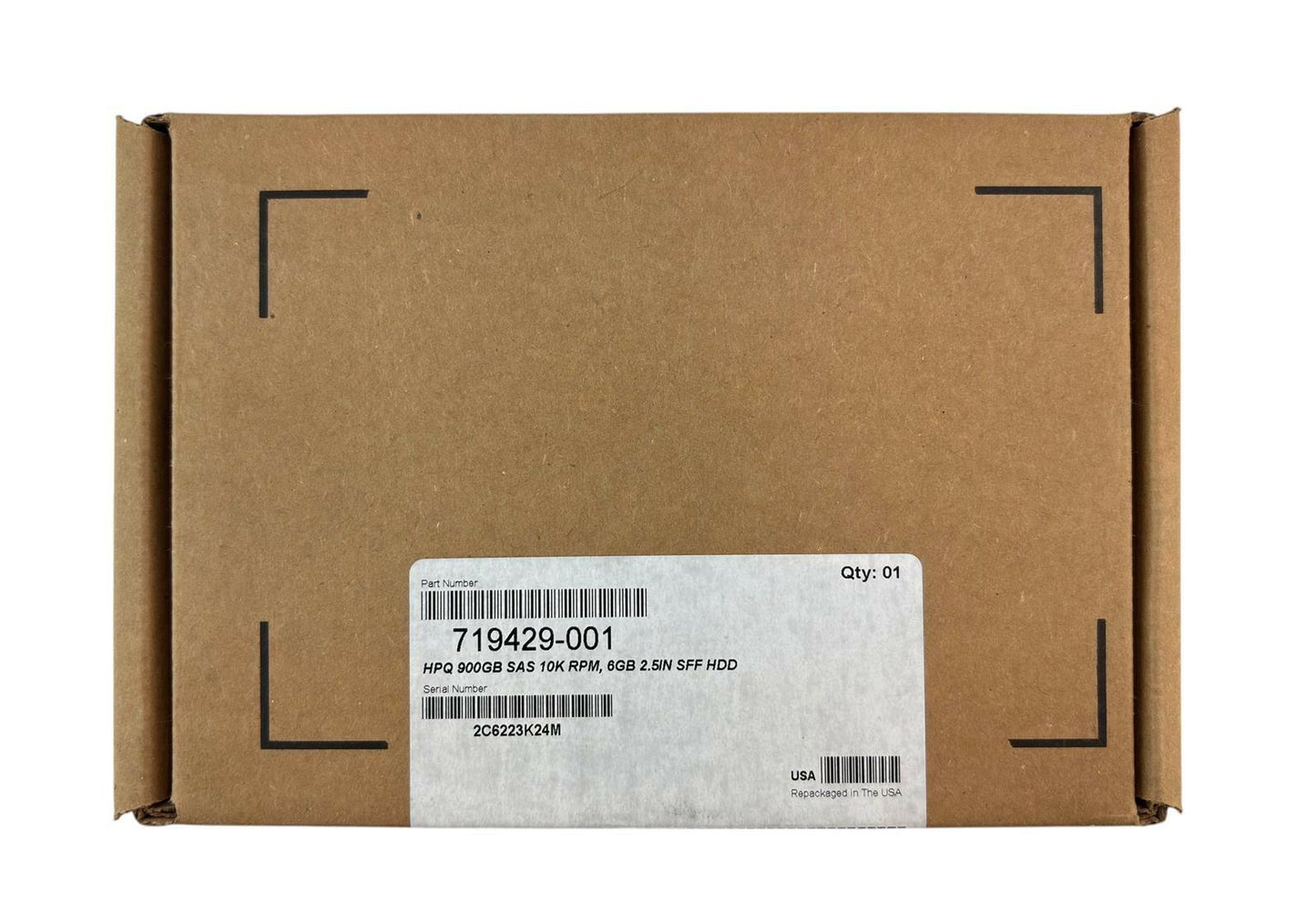 NEW - HPQ 719429-001 900GB SAS 10K RPM 6Gb/s 2.5" SFF HDD Hard Drive
