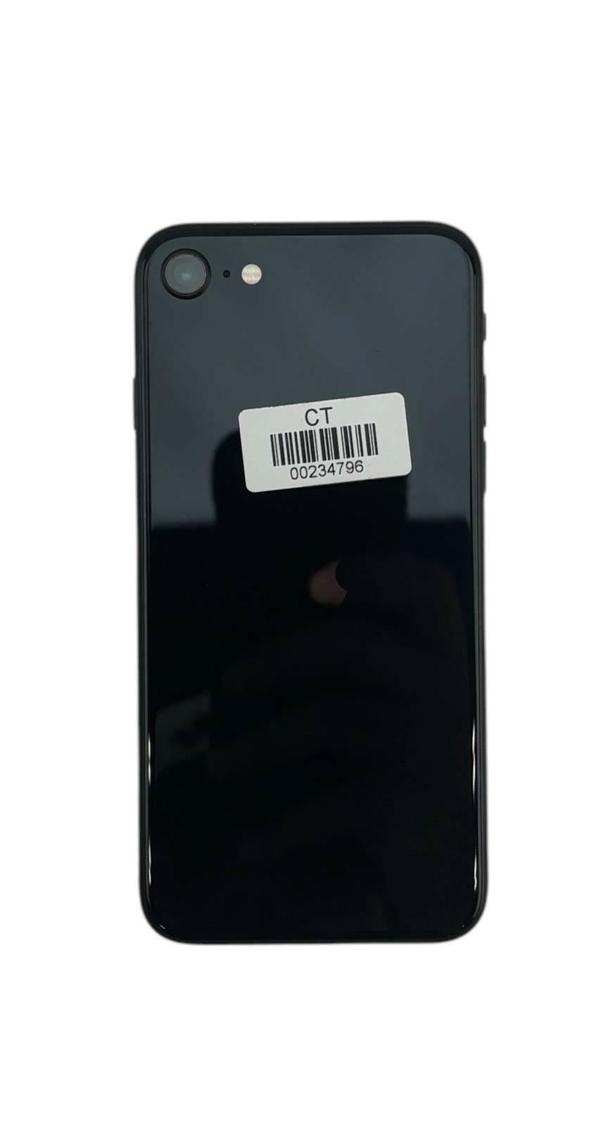 Apple iPhone SE 3rd Gen A2595 - 64GB Unlocked Midnight iOS Smartphone - READ
