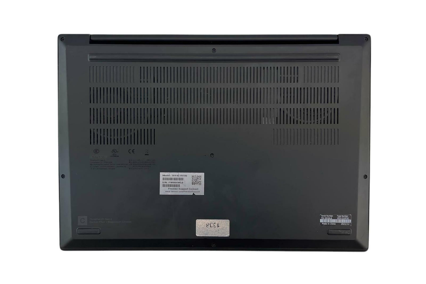 Lenovo ThinkPad P1 Gen 4I 8-Core i9-11950H 2.60 GHz 256GB SSD 32GB RAM RTX A5000