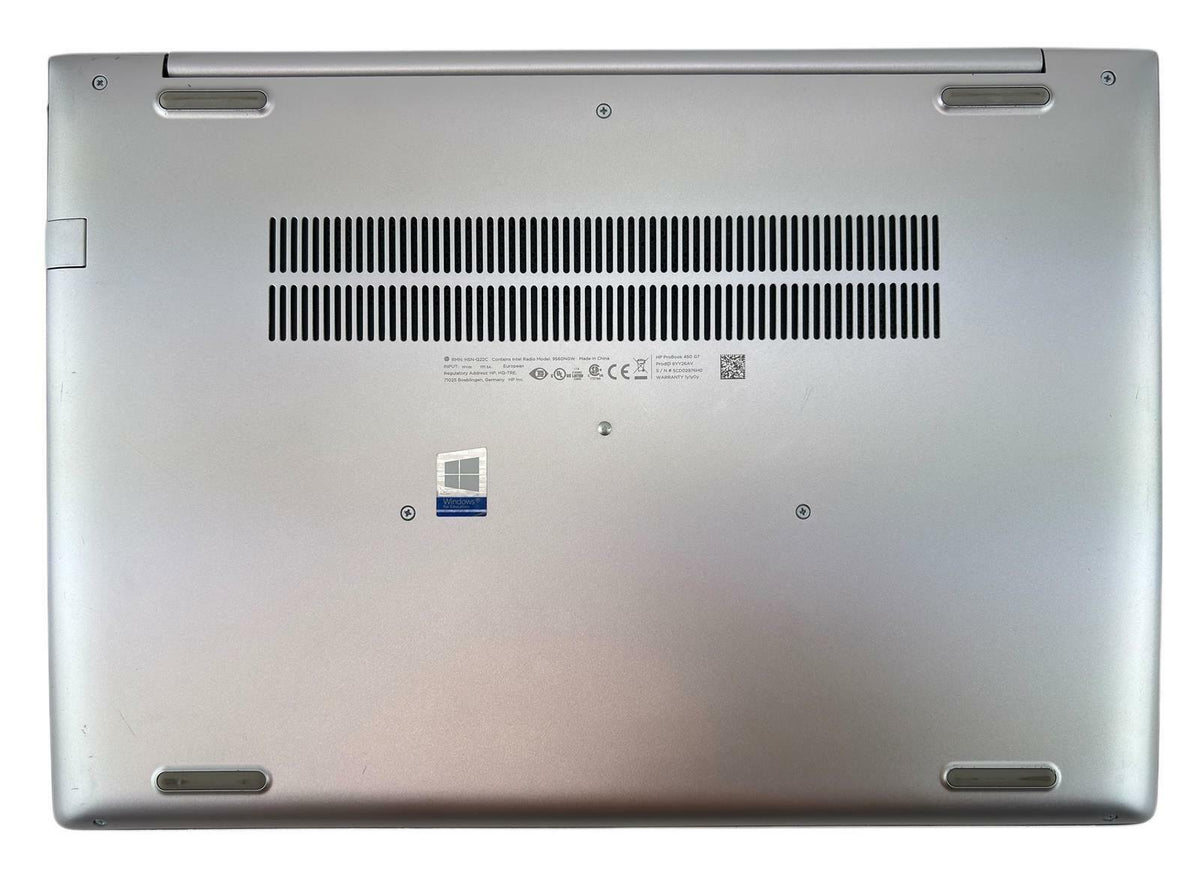 HP ProBook 450 G7 Touch Quad i5-10210U 1.60GHz 256GB SSD 8GB RAM MX250 Win11 Pro