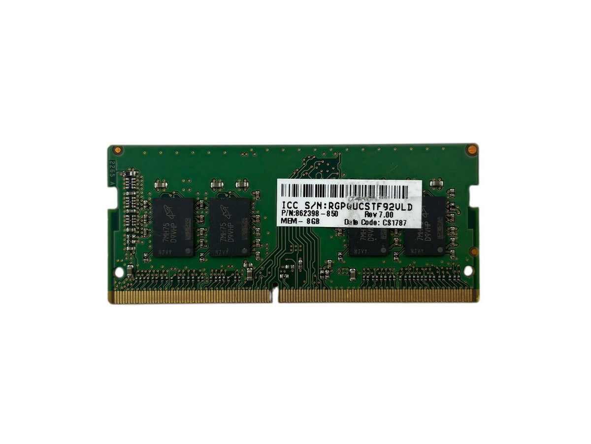 Micron MTA8ATF1G64HZ-2G6H1 8GB 1Rx8 PC4-2666V DDR4 SODIMM Desktop/Laptop RAM