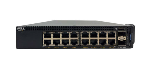 Dell E11W X1018P 16-Port Gigabit PoE 2x SFP Smart Managed Network Switch