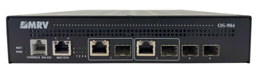 MRV Comm. OS-904 2 Tri-Mode - RJ45 10/100/1000BaseT Managed Switch