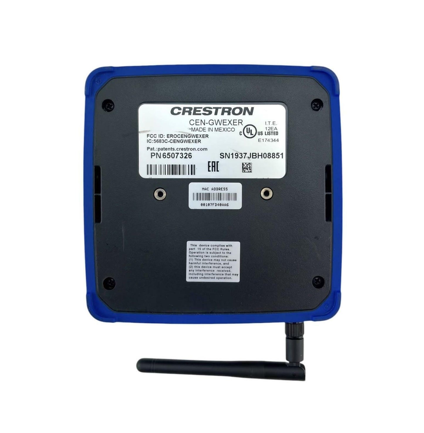 Crestron CEN-GWEXER infiNET EX Network and ER Wireless Gateway 6507326