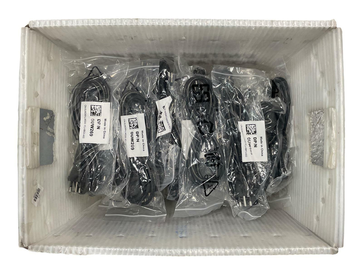 Lot of 40 - Dell 0UW269 Type N to IEC C13 1.8M Power Cable Brazil / South Africa