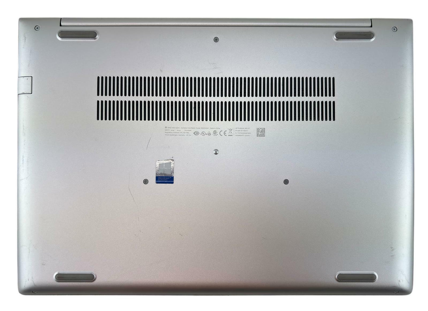 HP ProBook 450 G7 Touch Quad i5-10210U 1.60GHz 256GB SSD 8GB RAM - FAIR Battery