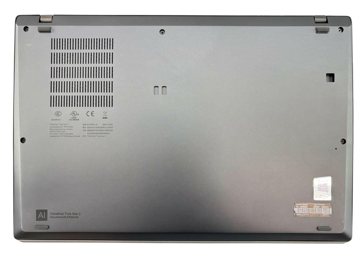 Lenovo ThinkPad T14s Gen 2i Quad Core i7-1165G7 2.80GHz 512GB SSD 16GB RAM Win11