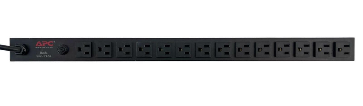 APC AP9567 14-Outlet Basic Rack Power Distribution Unit PDU 120V 15A