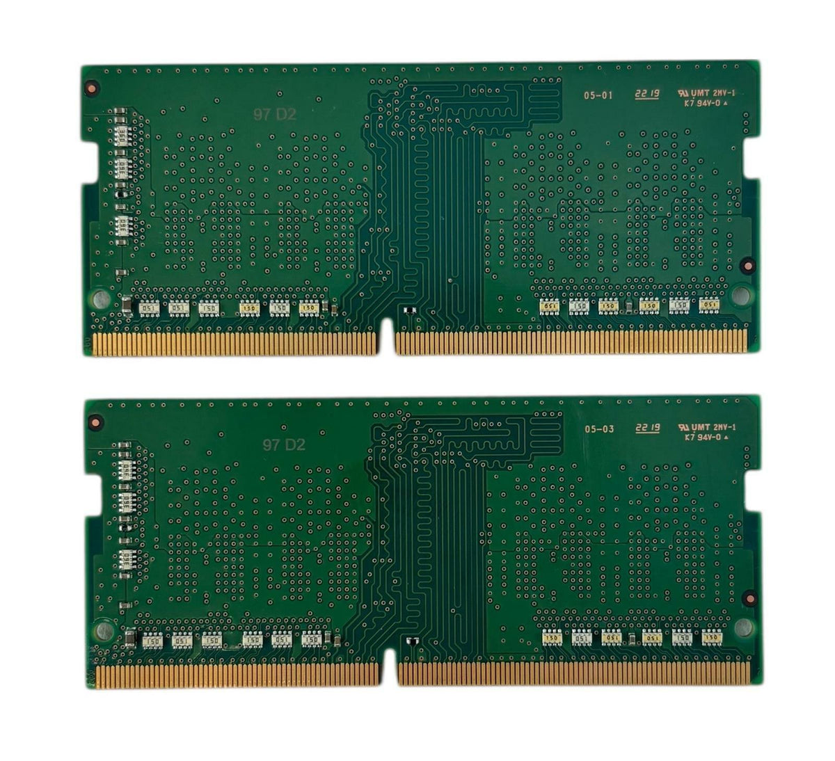 Lot of 2 - Samsung M471A1G44BB0-CWE 8GB 1Rx16 PC4-3200AA DDR4 SODIMM Laptop RAM