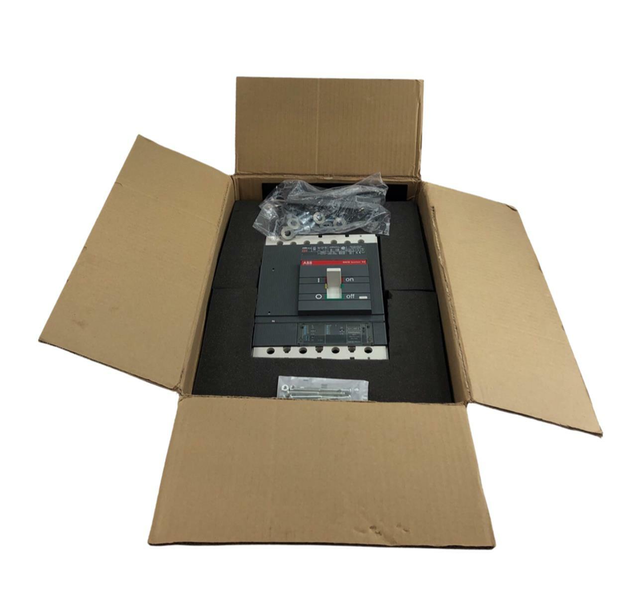 ABB SACE Isomax Type S5N 4 Pole Unit Circuit Breaker 600V 50-60Hz