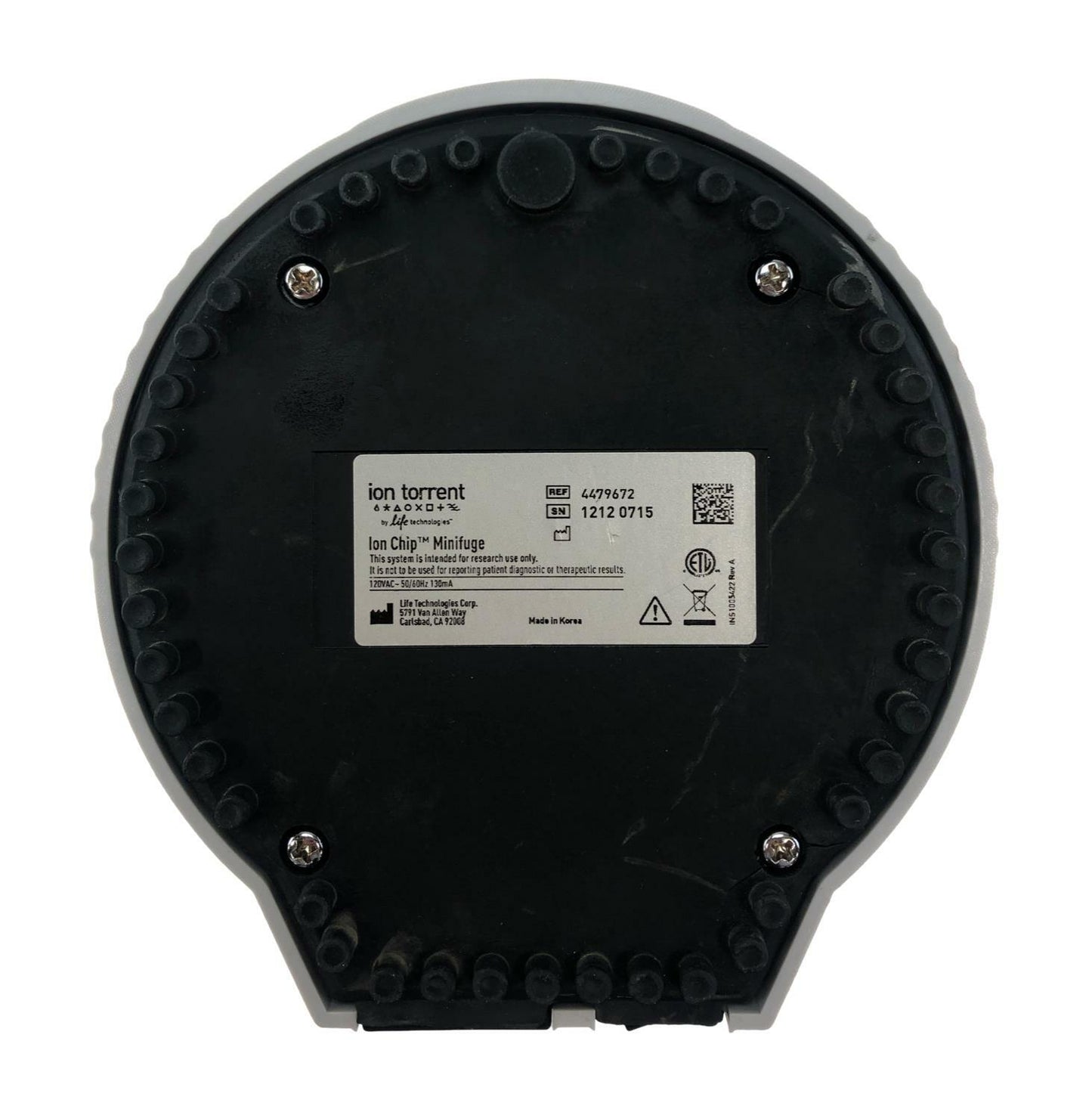 Ion Torrent 6431 Ion Chip Minifuge Centrifuge