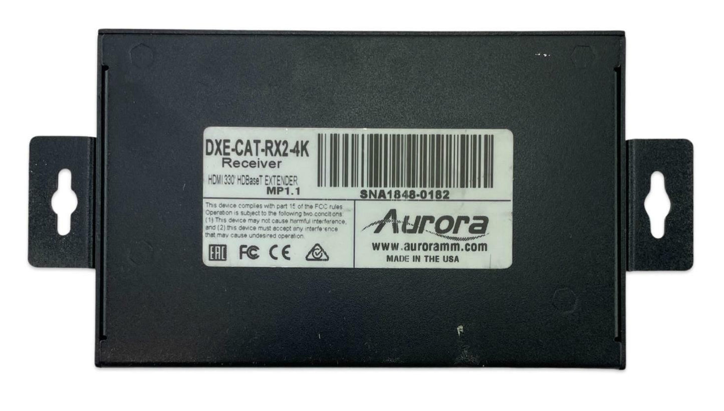 Aurora DXE-CAT-RX2-4K Digital Xtreme HDMI 330' HDBaseT Extender