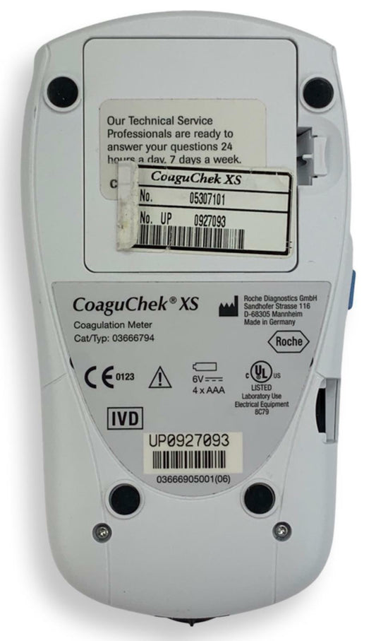 Roche CoaguChek XS Coagulation Meter