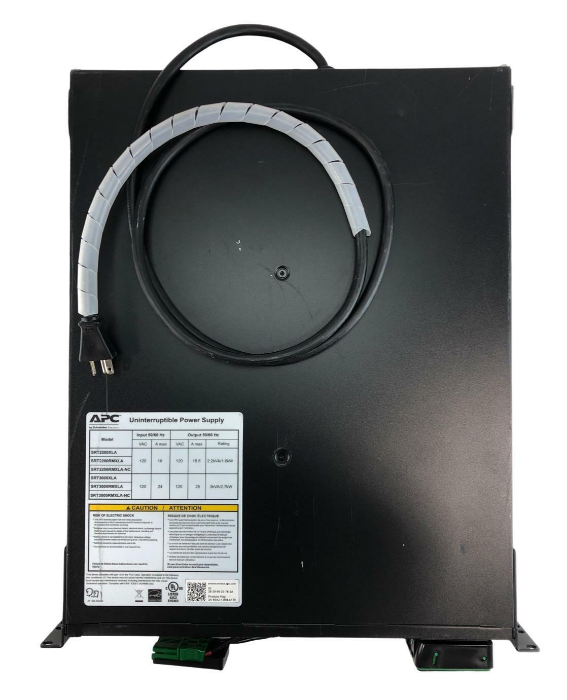 APC Smart-UPS 120V SRT2200RMXLA-NC AP9631 - No Battery - READ