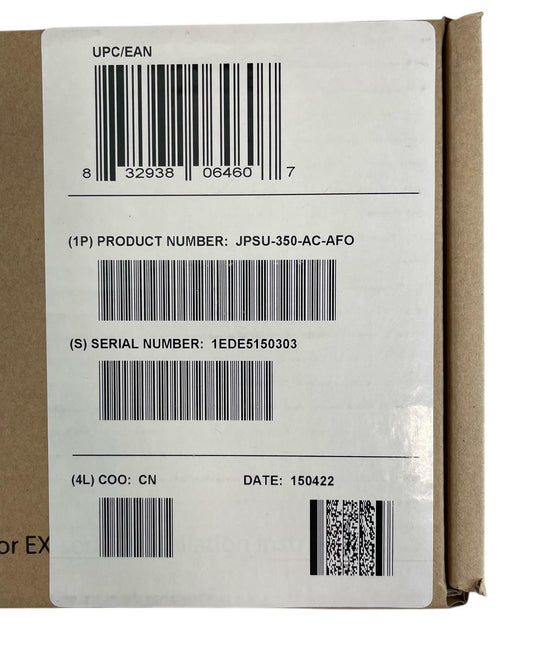 Juniper JPSU-350-AC-AFO DPS-350AB-22 B 350W Switching Power Supply