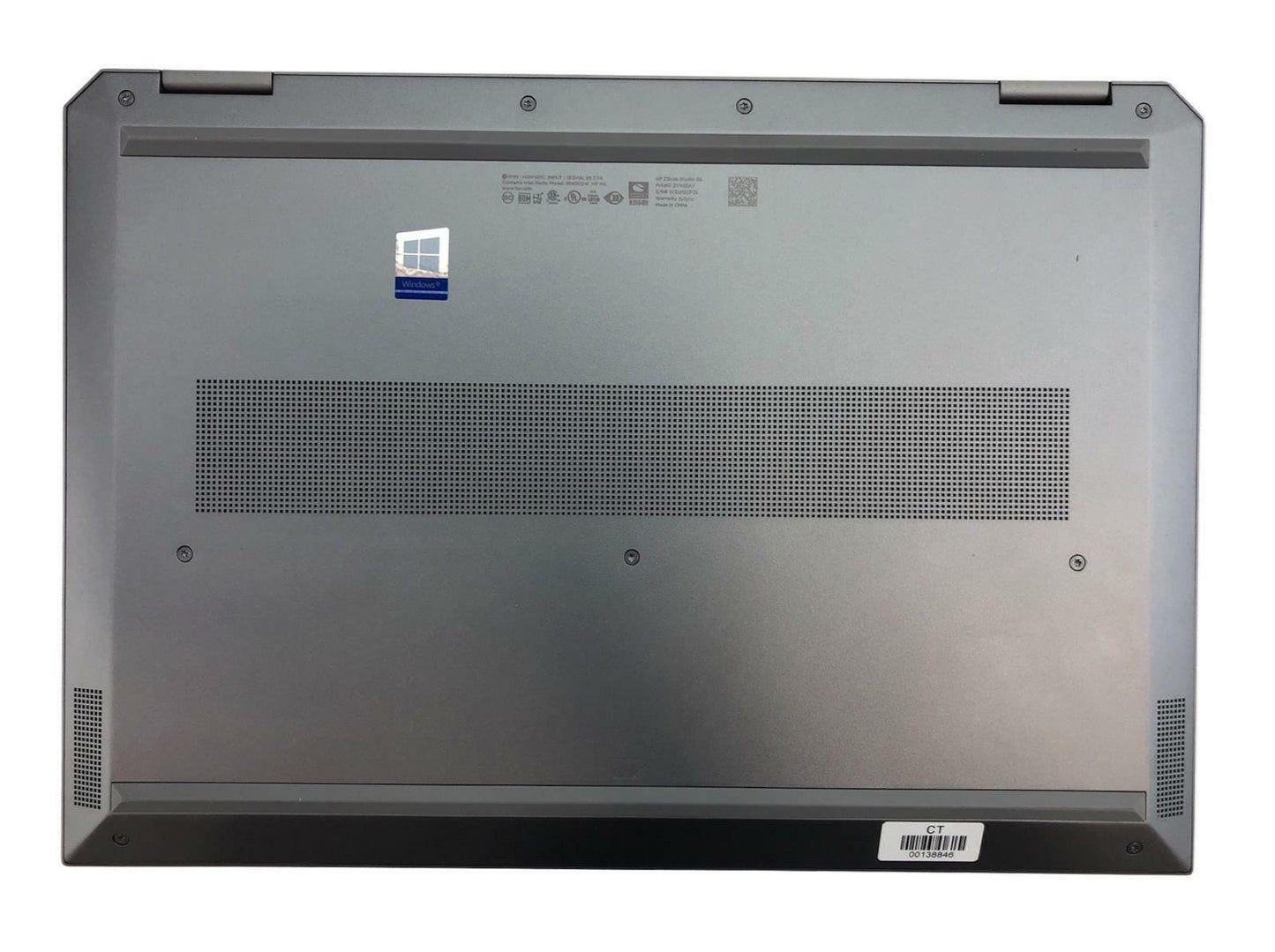 HP ZBook Studio G5 15" 6-Core i7-8750H 2.20GHz 512GB SSD 16GB RAM P1000 Win11Pro