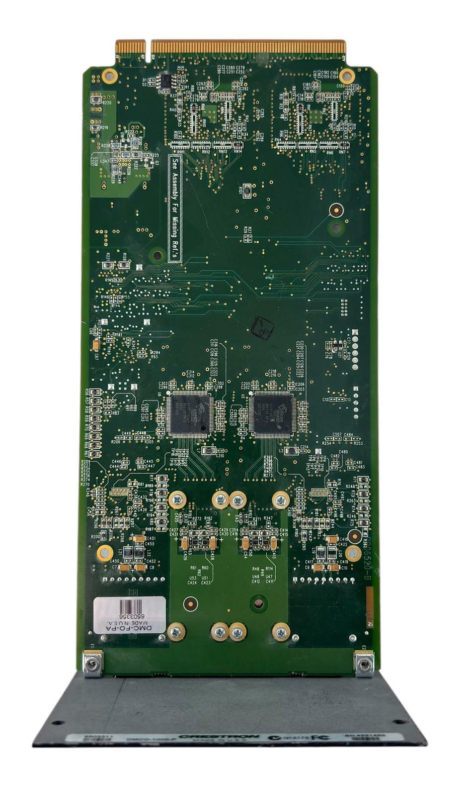 Crestron DMC-1000 DigitalMedia Fiber Output Card