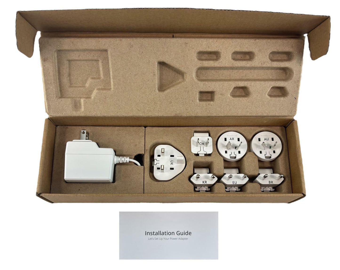 NEW - Open Box - HPE Aruba UXI Power Supply Adapter Kit WW Global, Model: R3T90A