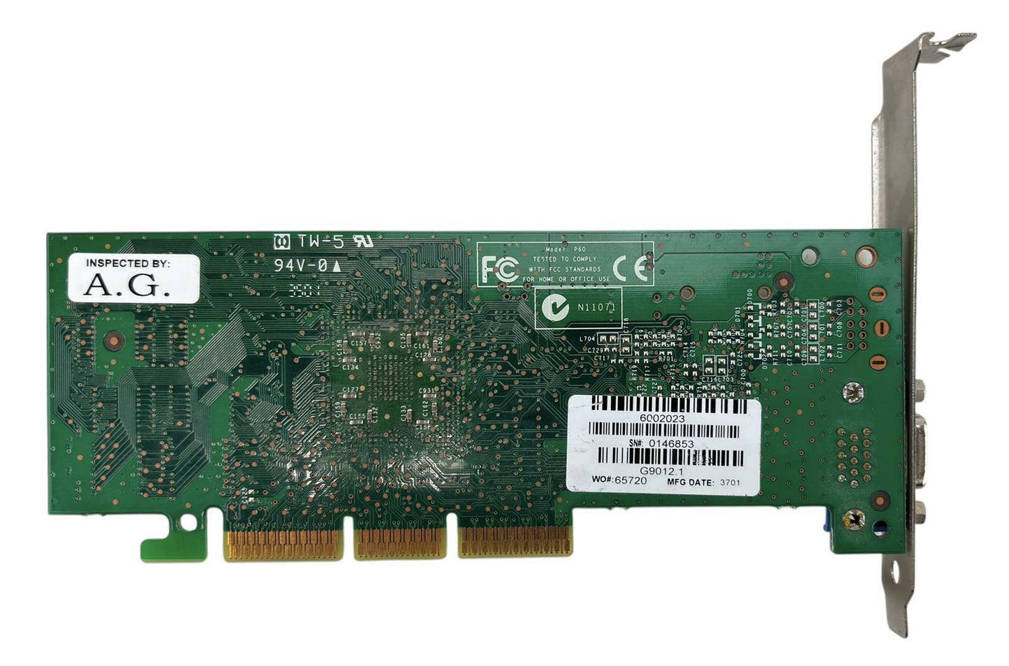 Nvidia GeForce2 MX200 64MB VGA AGP Video Graphics Card