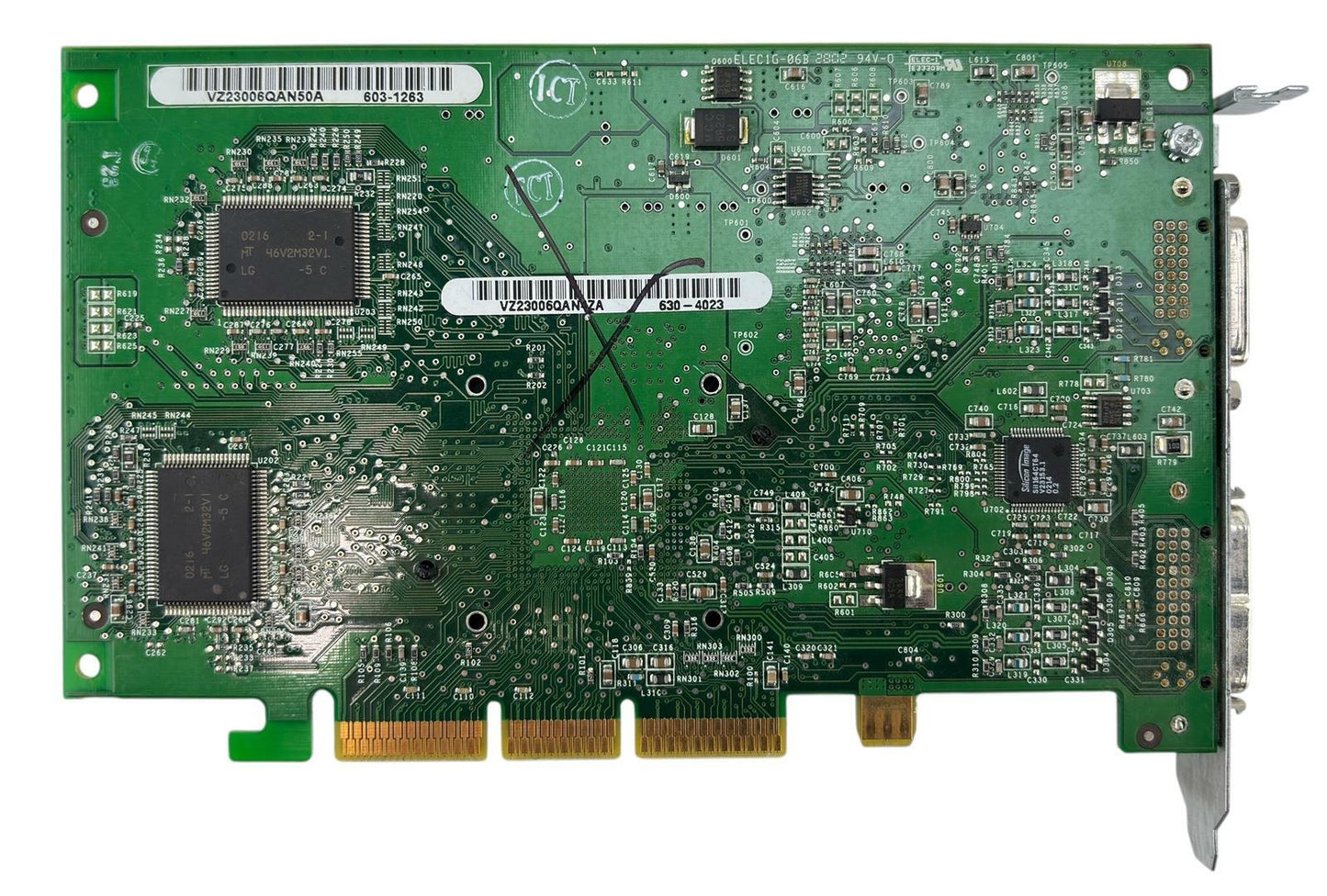 Apple / Nvidia A74 32MB AGP Video Graphics Card 603-1263