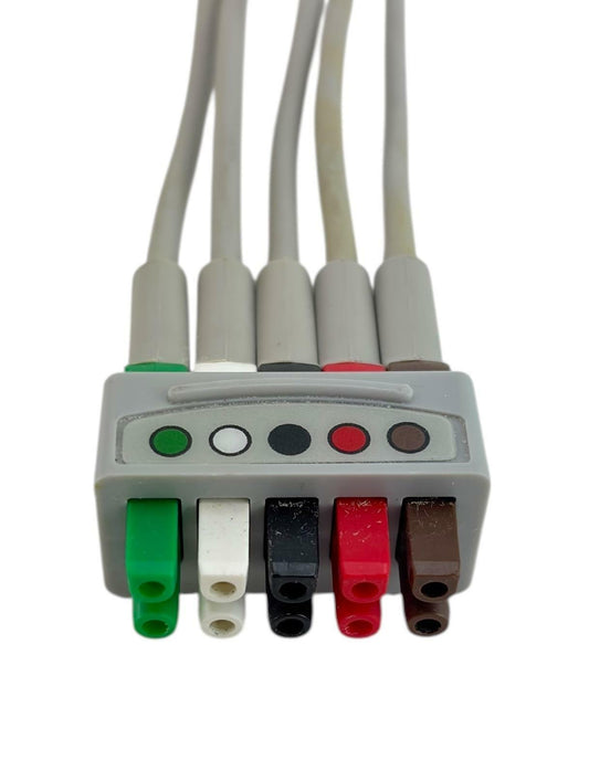 GE Medical Vyaire Multi-Link ECG 5-Lead Leadwire Cable 414556-002