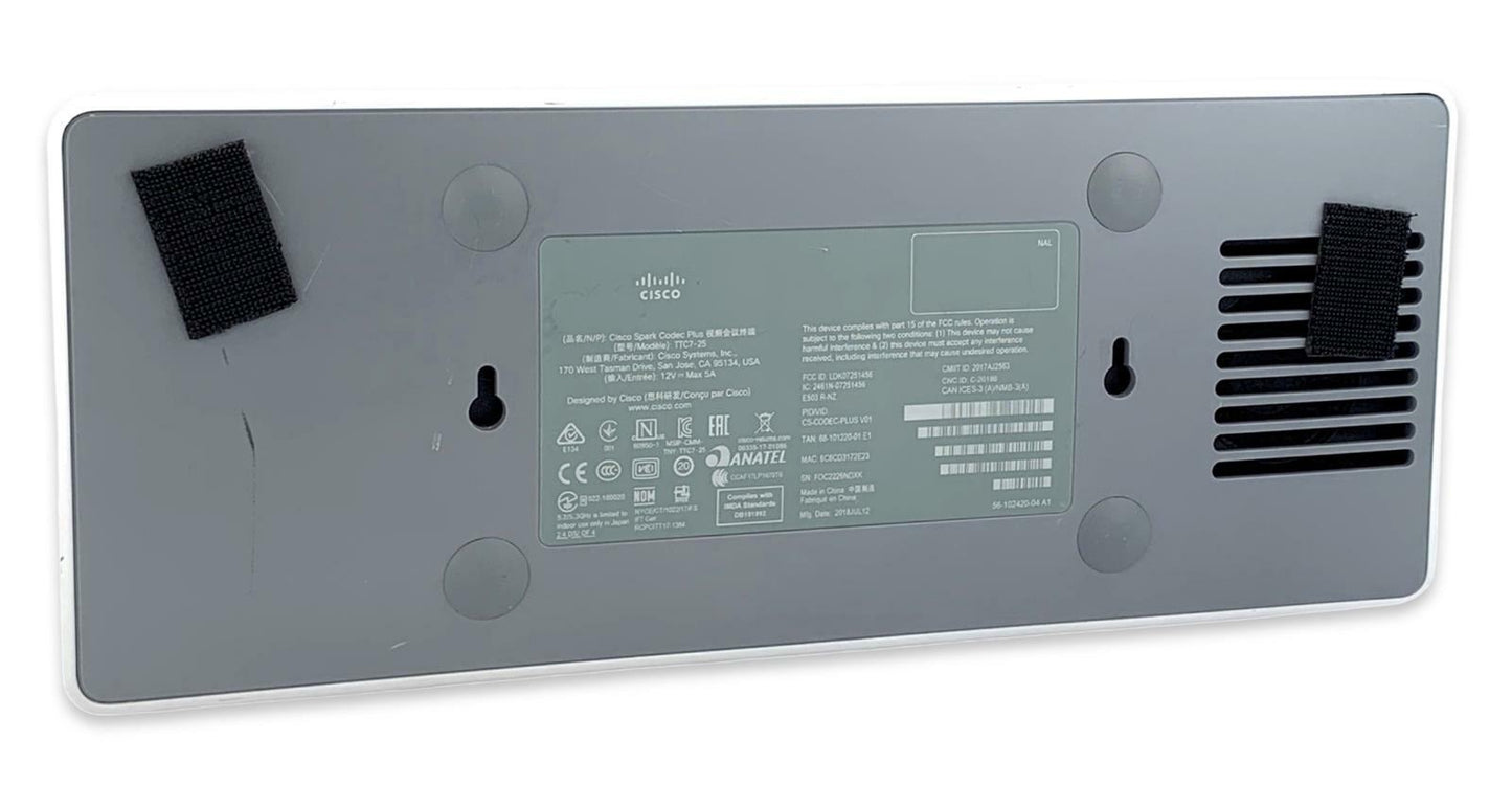 Cisco Webex Spark Codec Plus TTC7-25 Video Conference Unit - No AC