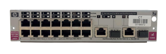 HP J4907A ProCurve Gig-T/GBIC XL 16-Port Module
