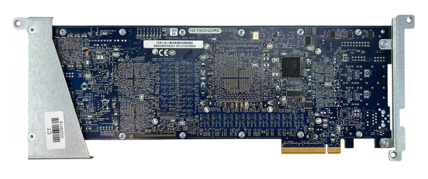 Netronome Cisco PCBD0021-004 Rev 03 SourceFire 3D Flow Engine Card SMA-AMDA0021