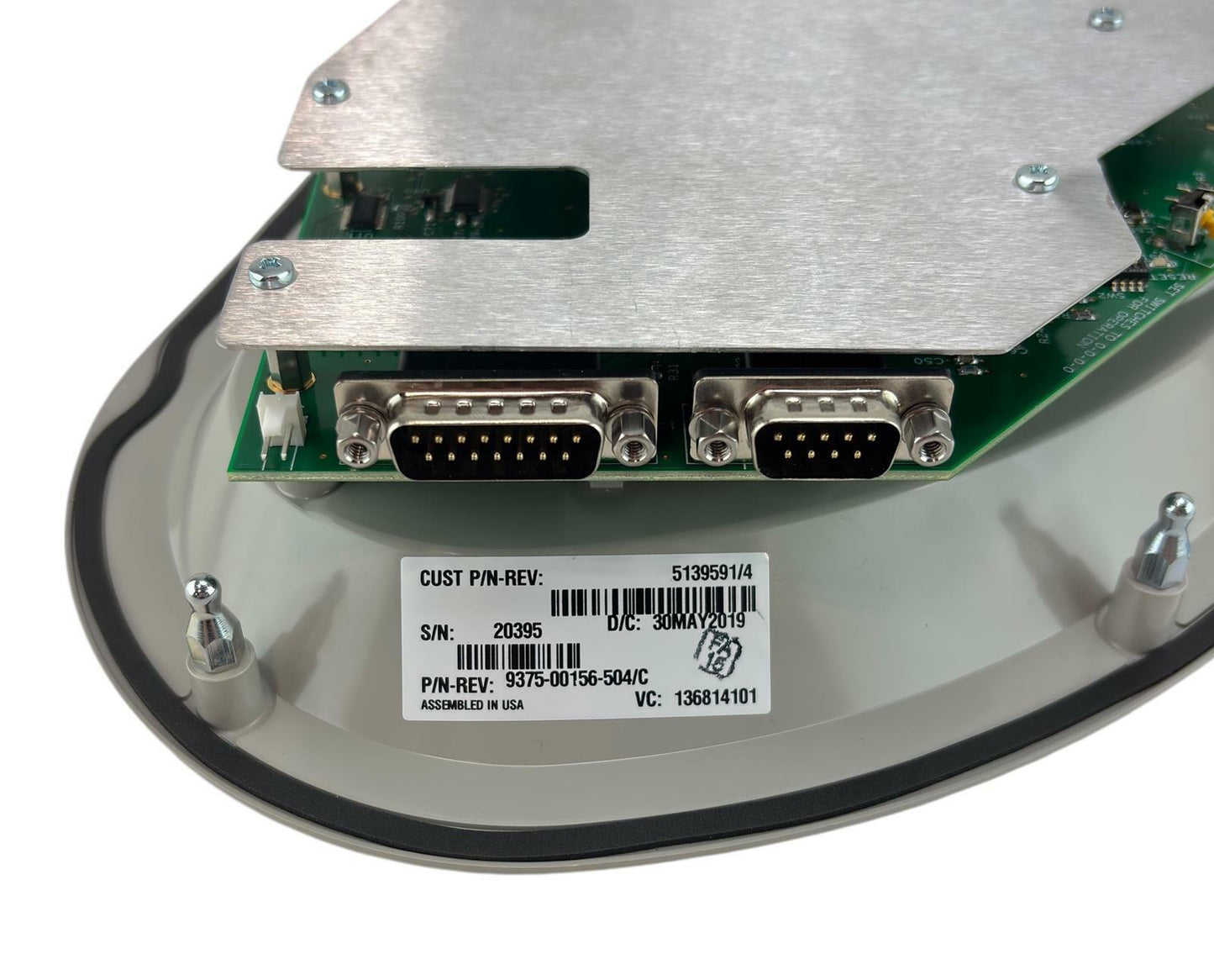 READ GE 5139591/4 Lightspeed Scanner Right Keypad Control Panel 9375-00156-504/C