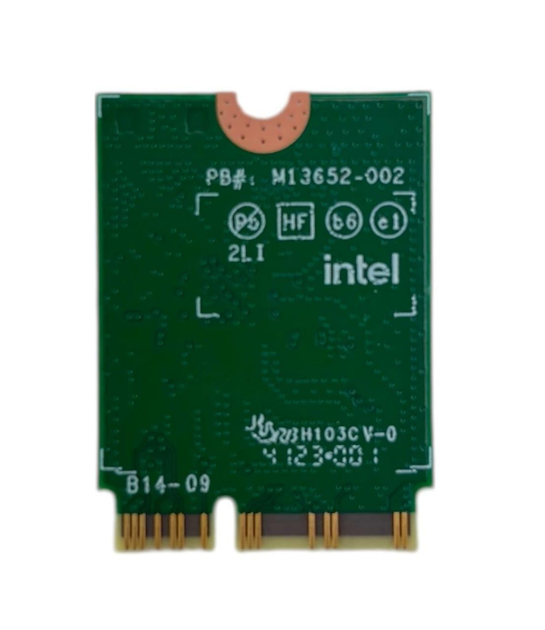 Lot of 6 - Intel AX211NGW M.2 PCIe Wireless Tri-Band 2.4Gbps WiFi 6E Card 0G83J7