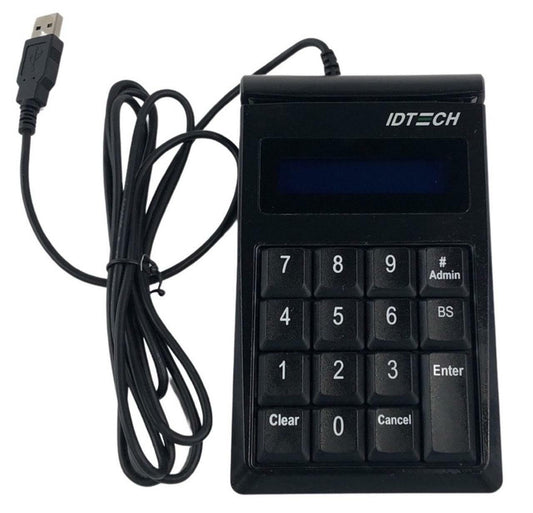 NEW - Open Box - ID Tech SecureKey M130 Magstripe Reader Keypad IDKE-534833BEM