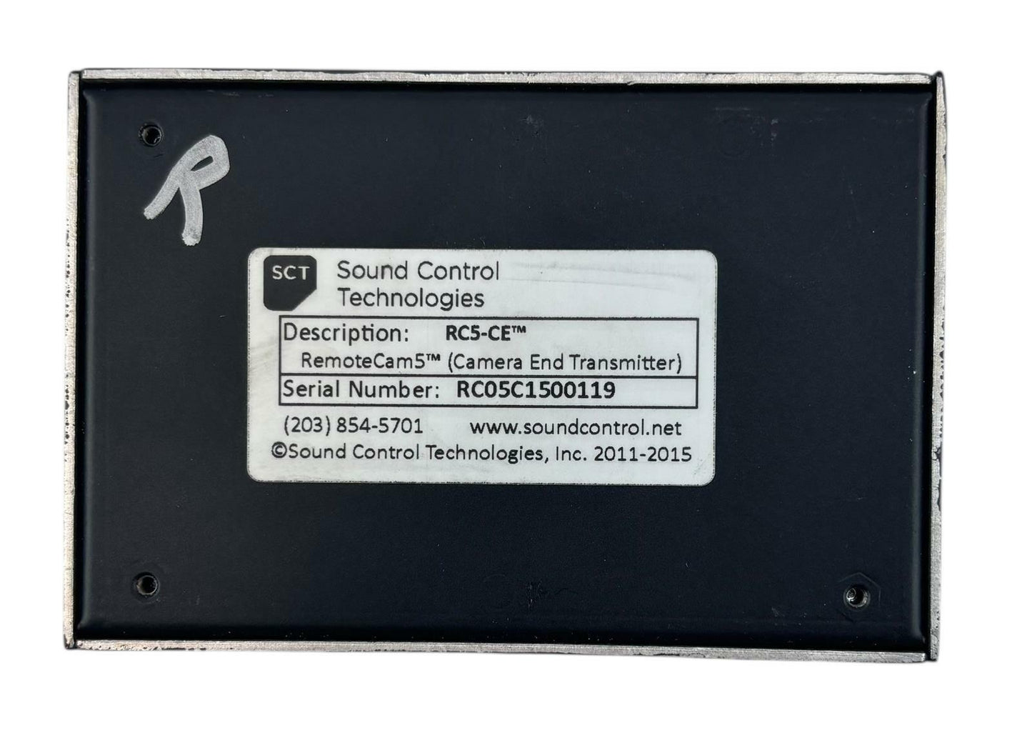 Sound Control SCT RC5-CE RemoteCam5 Digital Single Link Camera End Transmitter