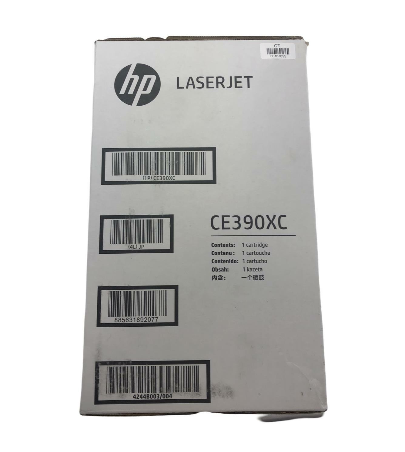NEW - Genuine - HP LaserJet CE390XC Black Toner Print Cartridge