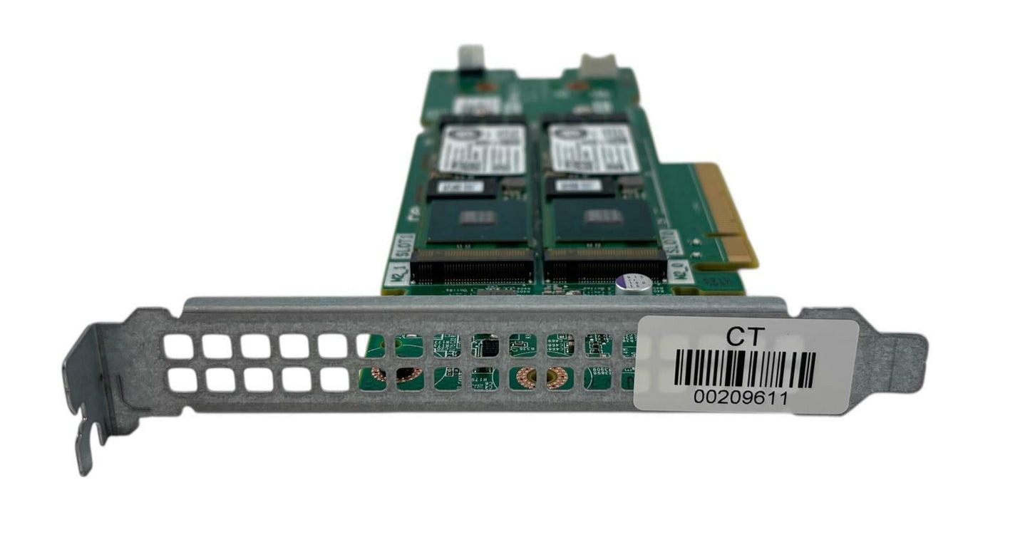Dell EMC 051CN2 Dual PCIe Storage Controller Card w/ 2x 240GB SATA M.2 2280 SSDs