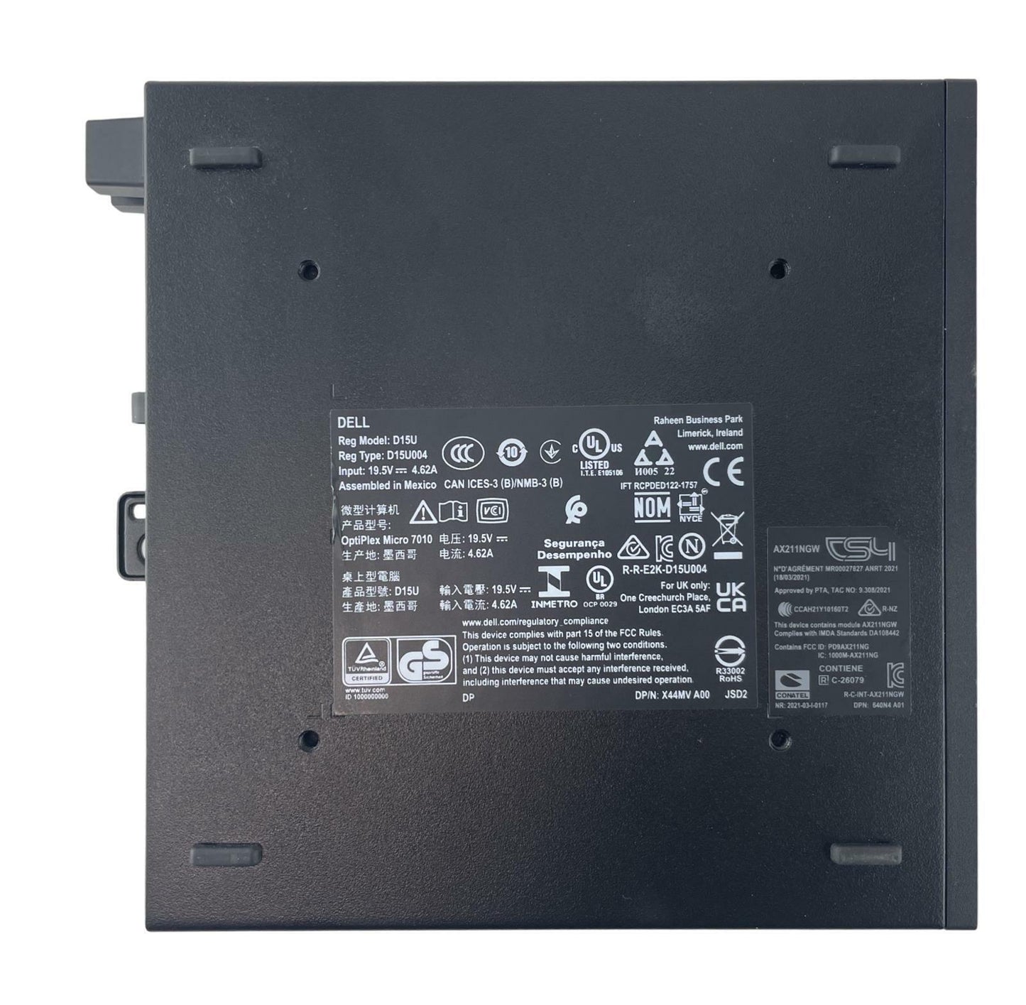 Dell OptiPlex 7010 Micro 16-Core i7-13700T 4.80GHz 256GB SSD 16GB RAM Win 11 Pro