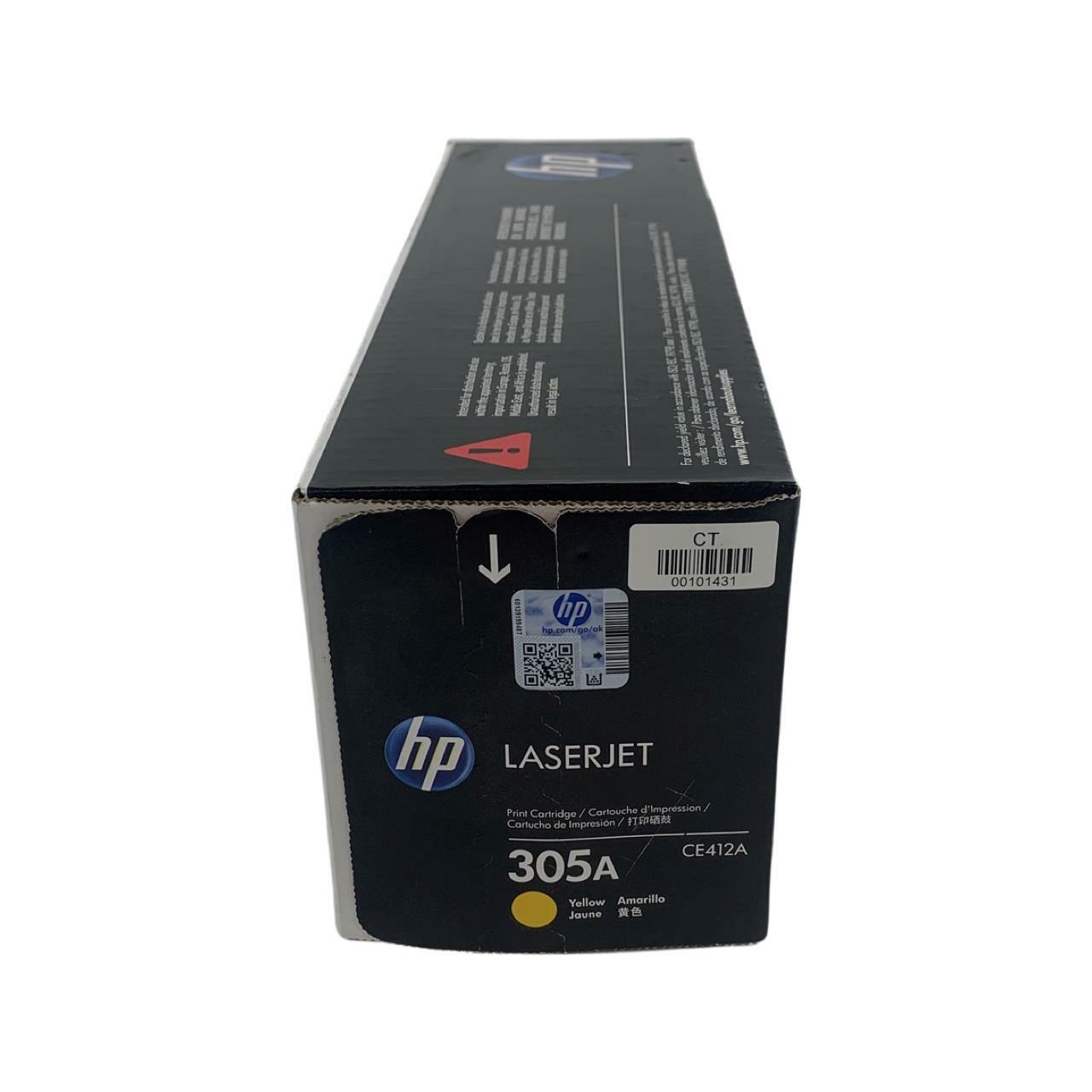 NEW - Genuine - HP CE412A LaserJet 305A Yellow Toner Cartridge