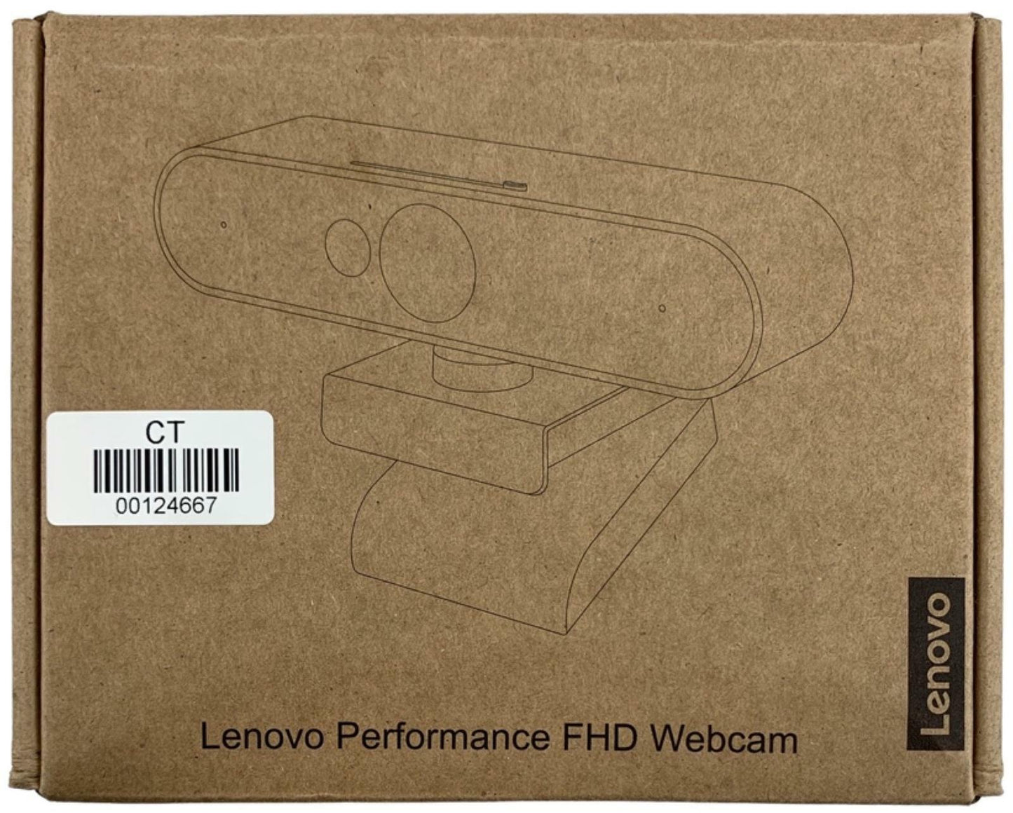 NEW - Lenovo FHDWC510 Performance FHD Webcam P/N: 4XC1D66055