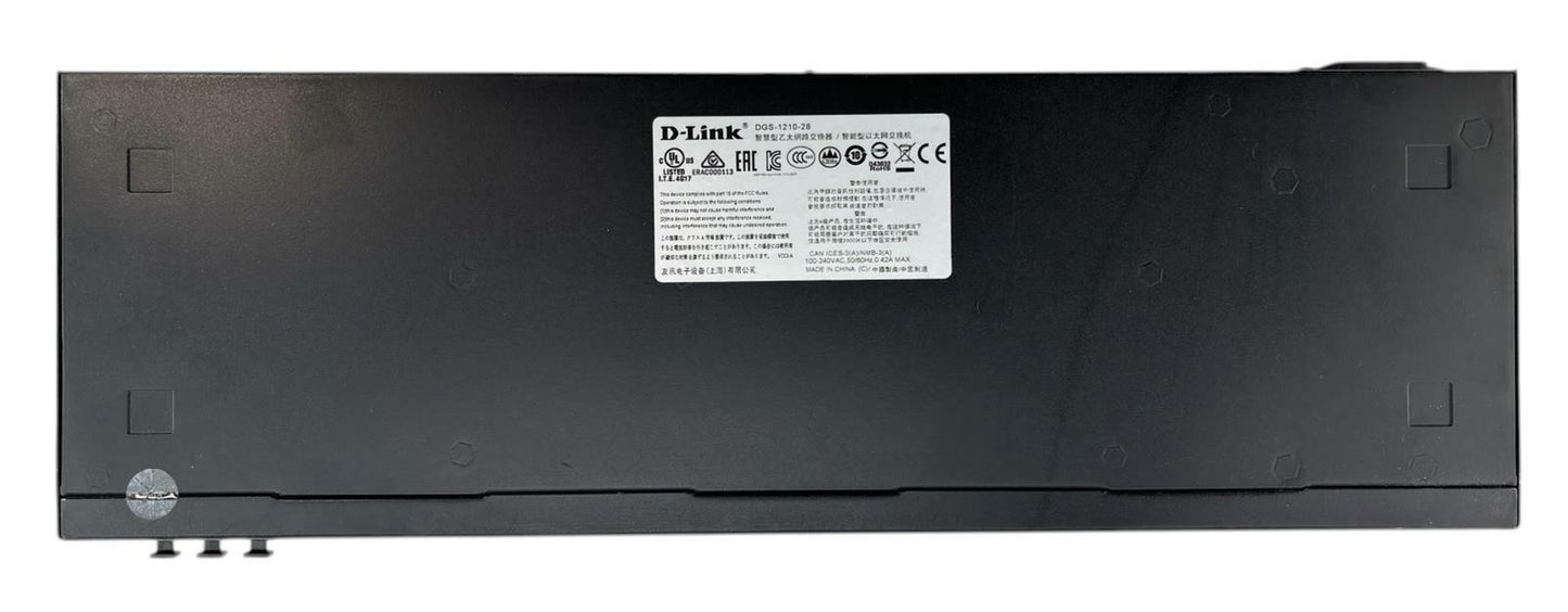 D-Link DGS-1210-28 28-Port 4x SFP Web Smart Switch