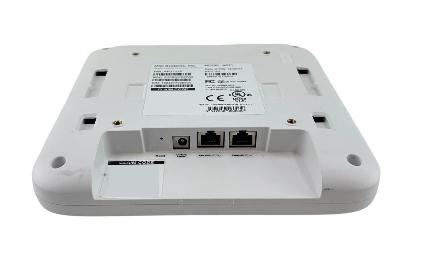 Mist Systems AP21 802.11ac WiFi Wireless Access Point